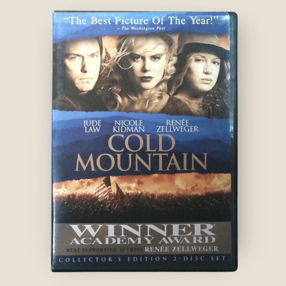 Cold Mountain 2-Disc Set DVD Starring Nicole Kidman Jude Law Renée Zellweger